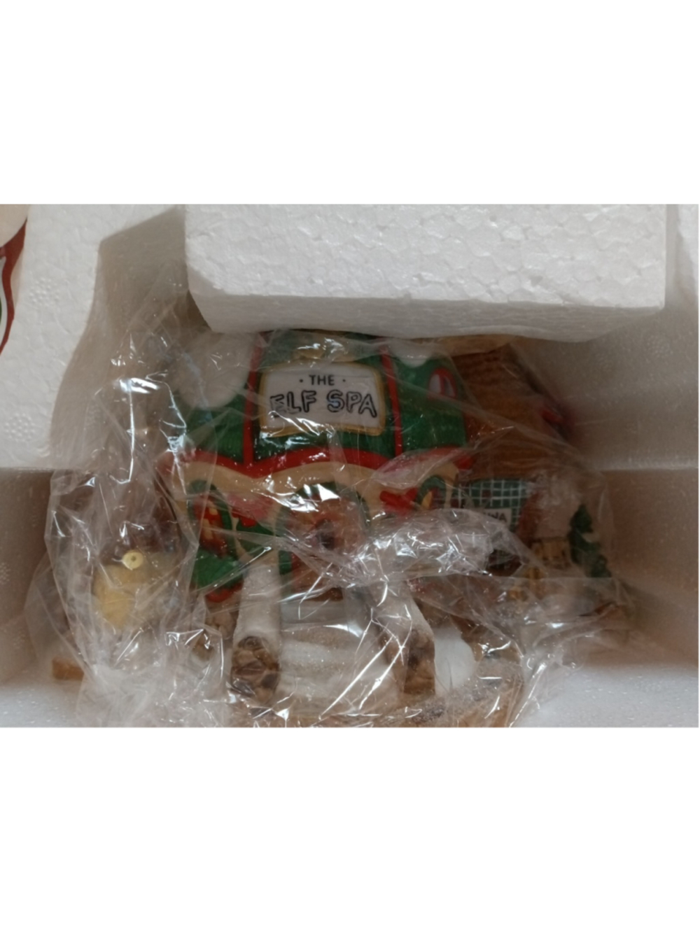 Department 56 North Pole Elf Land -The Elf Spa brand new in box all original
